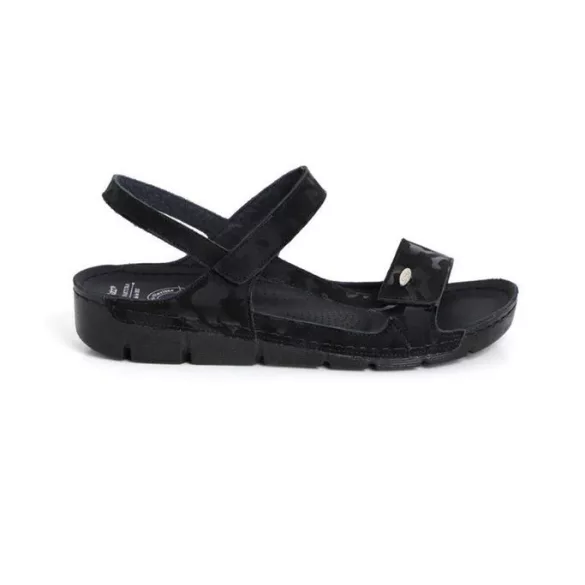 Batz Miri Fekete mix női szandál