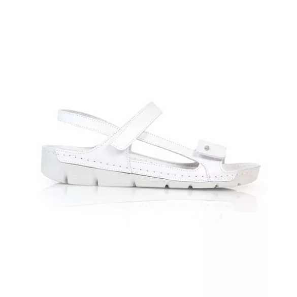 Batz Miri White-press női szandál