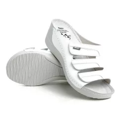 Batz Olga fehér női papucs