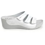 Batz Olga fehér női papucs