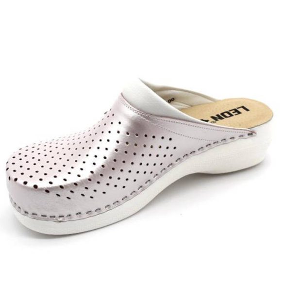Leon Comfort PU 100 Perla női papucs