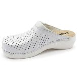 Leon Comfort PU 100 Fehér női papucs