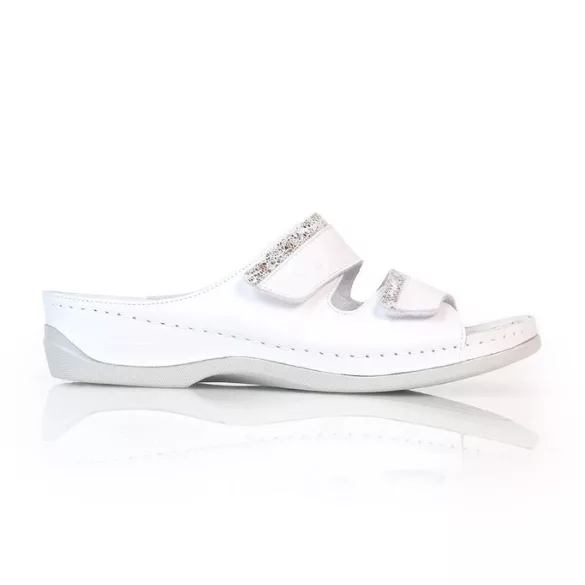 Batz Rea Gold-White női papucs