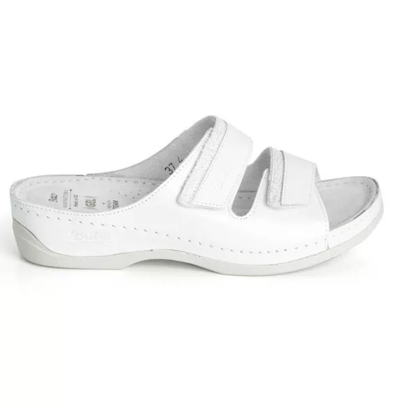 Batz Rea white mix női papucs