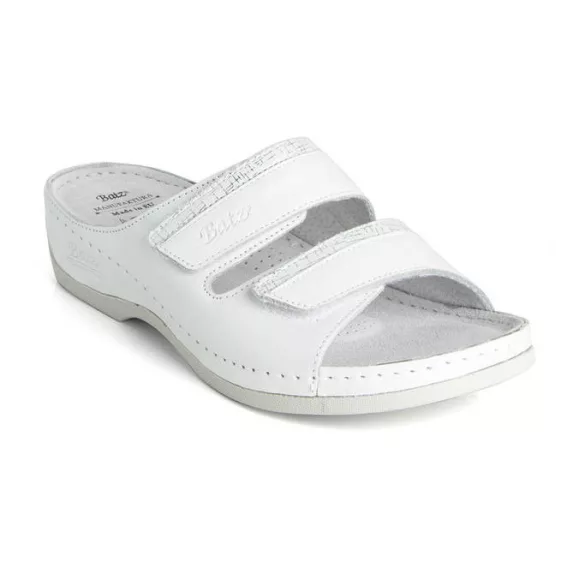 Batz Rea white mix női papucs