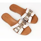 Batz Rebeka White női papucs