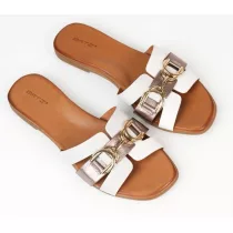 Batz Rebeka White női papucs