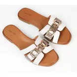 Batz Rebeka White női papucs