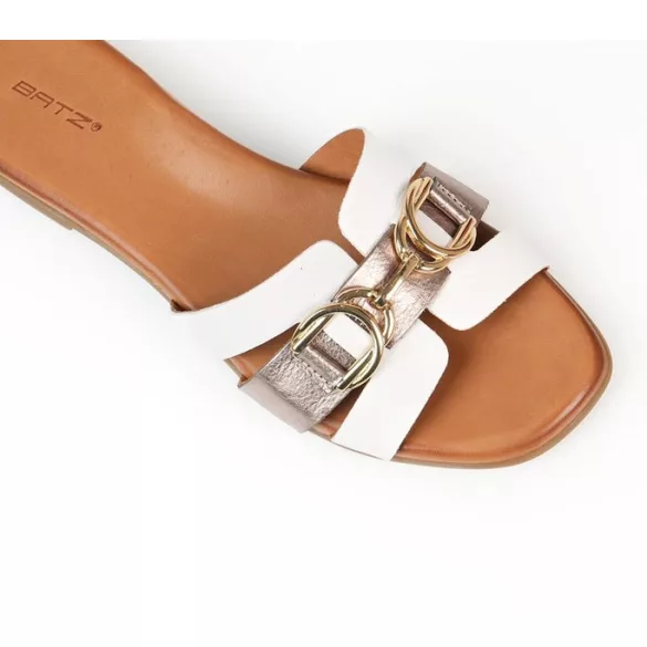 Batz Rebeka White női papucs