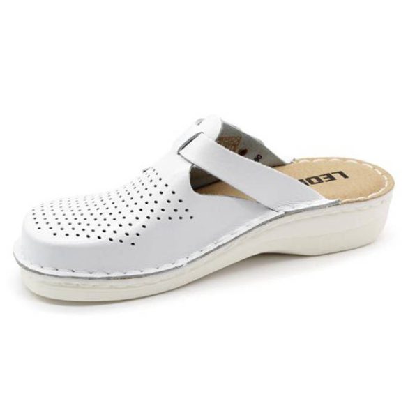 Leon Comfort V260 Fehér női papucs