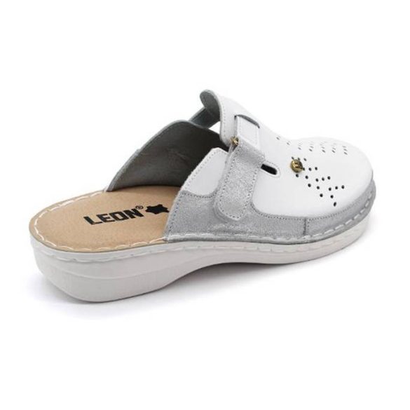 Leon Comfort V261 Fehér női papucs
