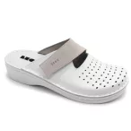 Leon Comfort V265 feher női papucs