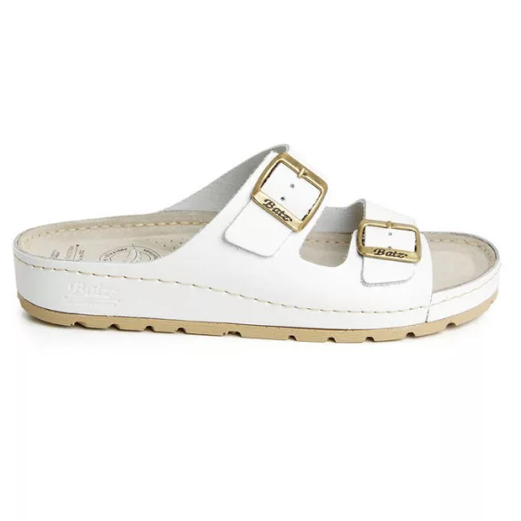 Batz Zenna fehér női papucs